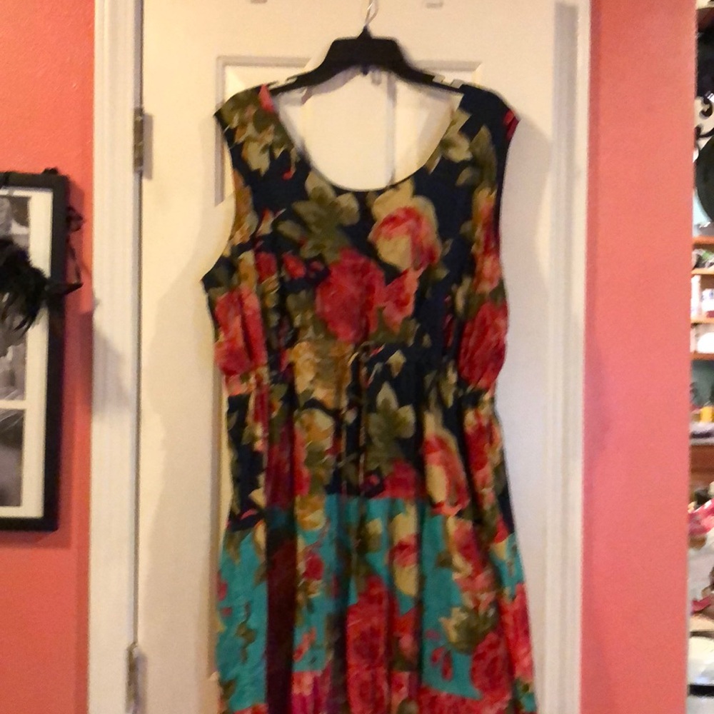 Colorful and comfortable sleeveless dress